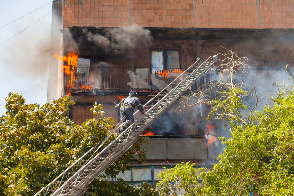 qué hacer en caso de incendio