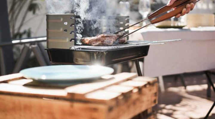 ¿Se puede hacer una barbacoa en un balcón?